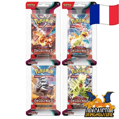 Artset Flammes Obsidiennes || Blister || Dracaustore.fr