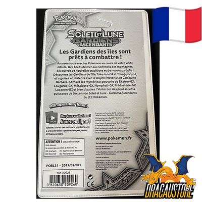 Booster Blister SL Gardiens Ascendants || Ékaiser verso || Dracaustore.fr