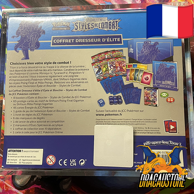 ETB Style de combat Bleu (Rapid Strike) 2 || Dracaustore.fr