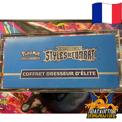 ETB Style de combat Bleu (Rapid Strike) 3 || Dracaustore.fr