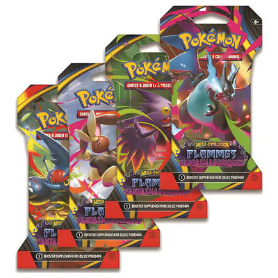 Artset Pokémon flammes fanstasmagoriques FR - Blister Carton