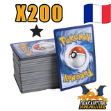 Lot x200 Cartes Pokémon Rare || Dracaustore.fr