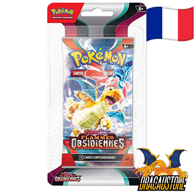Booster Blister Flammes Obsidiennes