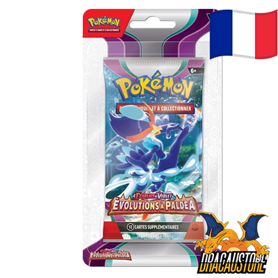Booster Évolutions à paldea || Blister Palmaval || Dracaustore.fr
