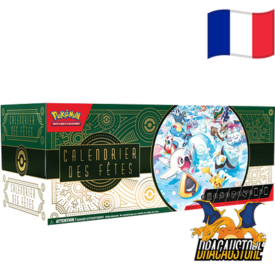 Calendrier des Fêtes Pokémon 2024 || Dracaustore.fr