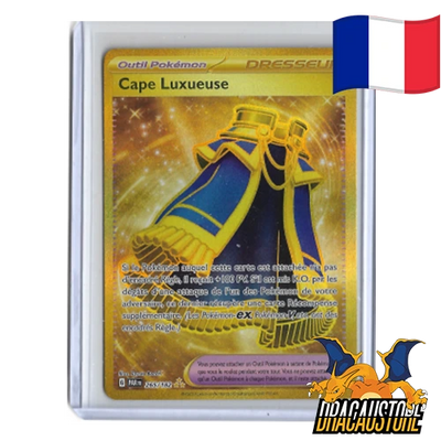 Cape Luxueuse Gold 265/182 || Dracaustore.fr