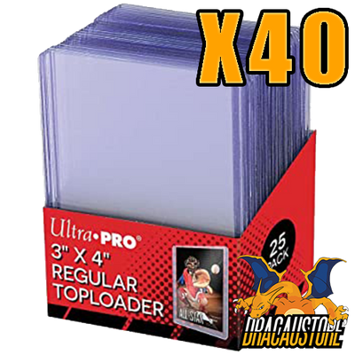 Toploader Transparent Ultra pro x40 || Dracaustore.fr
