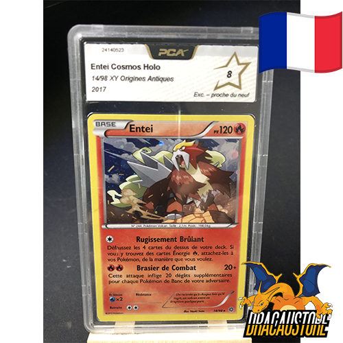 Entei Holo 14/98 PCA 8 recto || Dracaustore.fr