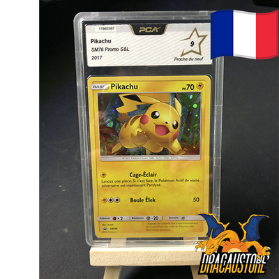 Pikachu Promo SM76 PCA 9 Recto || Dracaustore.fr