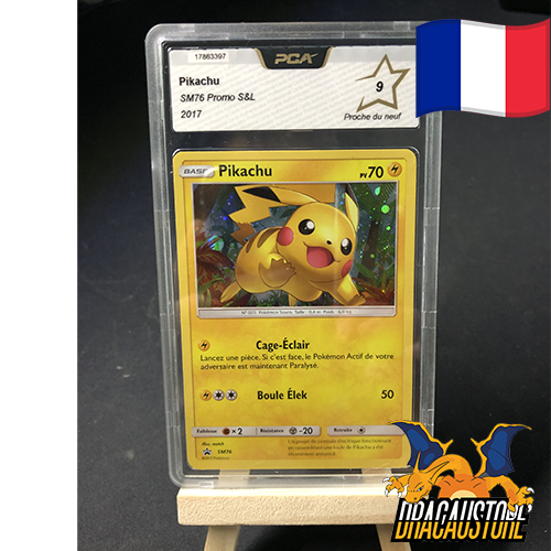 Pikachu Promo SM76 PCA 9 Recto || Dracaustore.fr