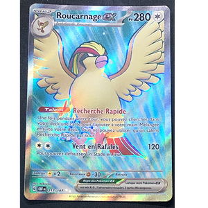 FR || Carte pokémon Roucarnage EX 217/197