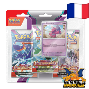 Tripack Évolutions à paldea - Forgerette || Dracaustore.fr