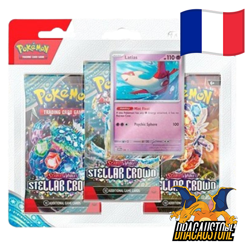 Tripack Couronne Stellaire - Latias || Dracaustore.fr
