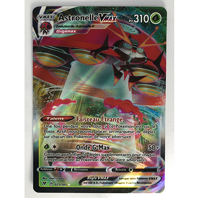Carte Pokémon Astronelle VMAX Officielle version Française 021/185