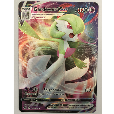 Carte Pokemon Gardevoir Vmax Officielle version Française 017/073