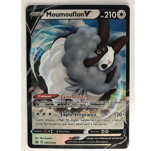 Carte Pokémon Moumouflon V Officielle version FR PROMO SWSH049