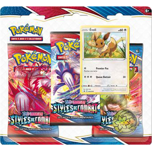 Tripack Évoli - Styles de combat FR