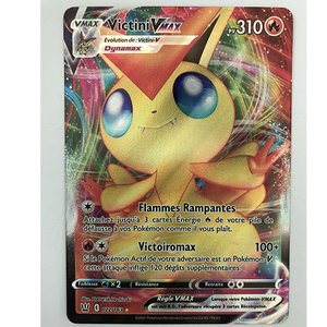 Carte Pokémon Victini VMAX Officielle version Française 022/163